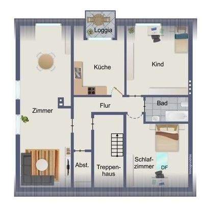 Grundriss Dachgeschoss- 395