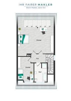 Grundriss Obergeschoss