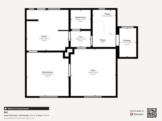 Grundriss EG - NS45 - Vorderhaus