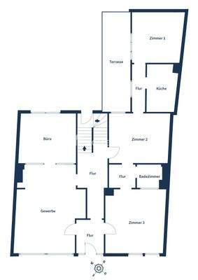 Grundriss EG - Laden