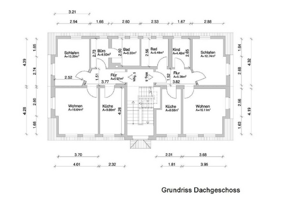 Grundriss Dachgeschoss