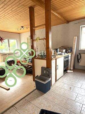 Bungalow_Küche und Wohnen