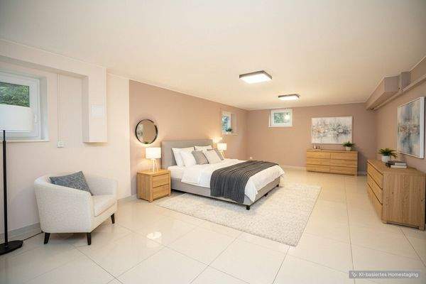 Kellerraum/Gästezimmer visualisiert