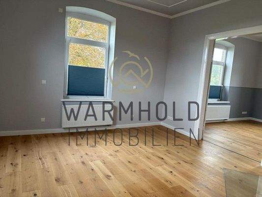 Ansicht vom Wohnzimmer