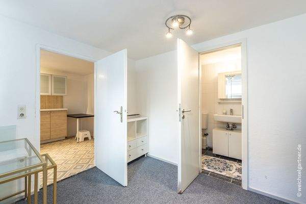 Gästebereich im Kellergeschoss