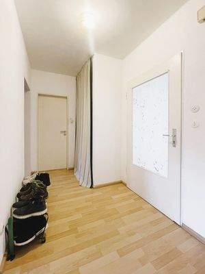 Dielenbereich mit Garderobenecke