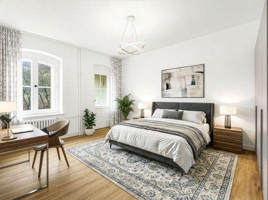 Schlafzimmer Homestaging