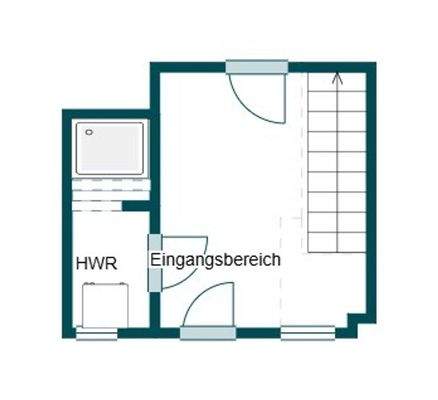 Grundriss Skizze EG ELW