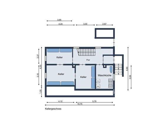 Kellergeschoss Bestand