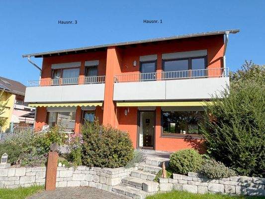 Gartenansicht (rechte Haushälfte)