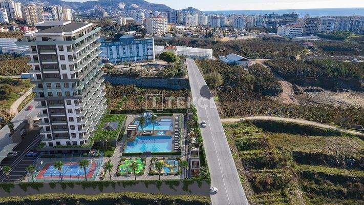 Centrally Located Apartment Near the Beach in Mahmutlar, Alanya
