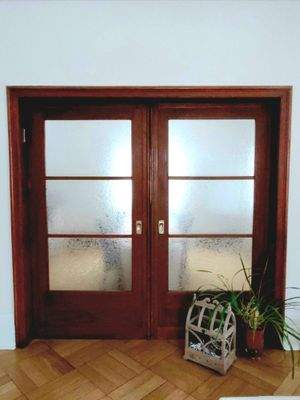 Schiebetüren zum Esszimmer