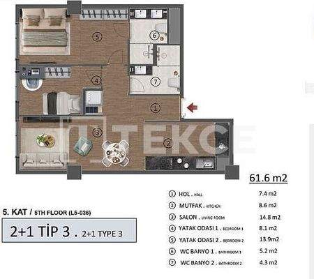 Flats 500 Meters from Metrobus in Büyükçekmece Istanbul