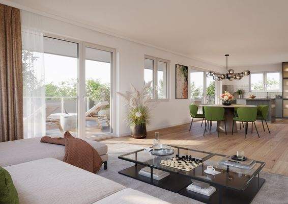 Wohn- und Essbereich