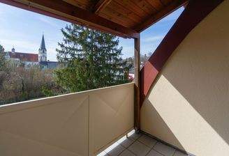 überdachte Südwestterrasse