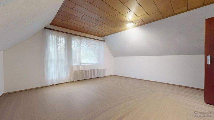 Wohnzimmer DG- defurnished