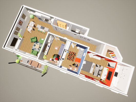 3D Grundriss II
