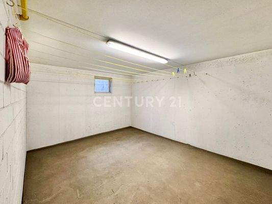 Wäscheraum im Keller