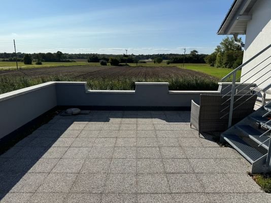 Terrasse mit Ausblick I DG