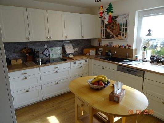 Küche mit Ceranfeld