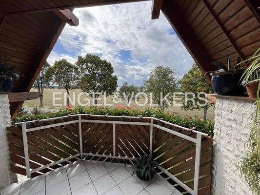 Blick vom Südwest Balkon