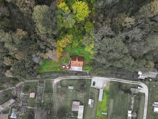 Ihr Zuhause, in Fast- Alleinlage, aus der Vogelperspektive