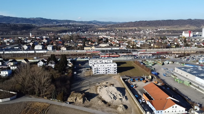 Drohenaufnahme Umgebung