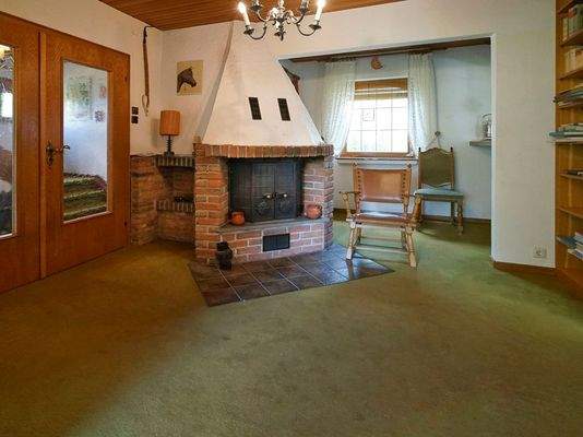 Gemütliches Kaminzimmer