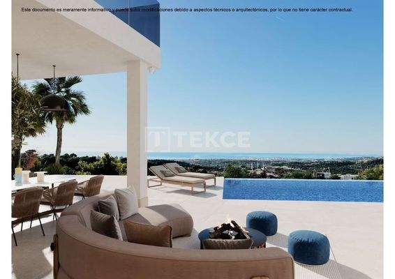 Elegant Villas Offering Sea Views in Finestrat Alicante