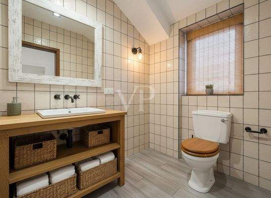 EG: Gäste WC mit Dusche KI-Staging