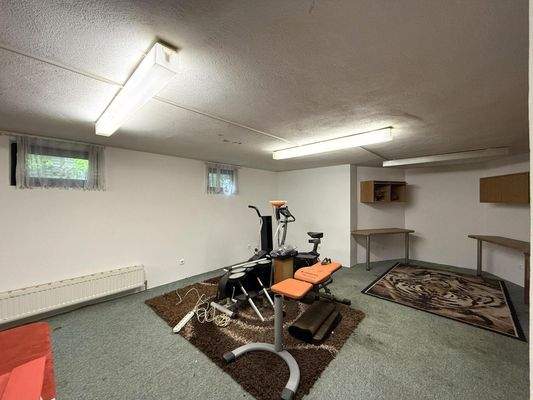 Wohnzimmer im Wohnkeller