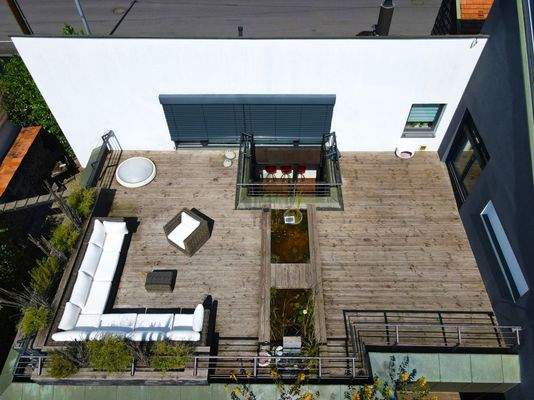 Dachterrasse Luftbild