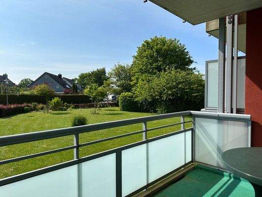 Sonnenbalkon in südwestlicher Lage