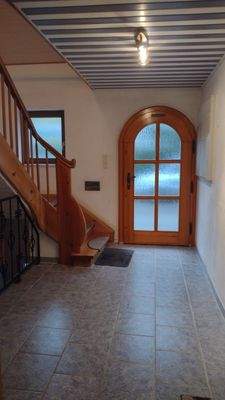 Der Eingangsbereich des Hauses