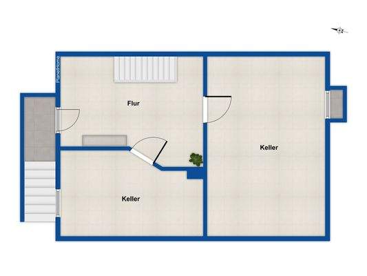 Grundriss Keller