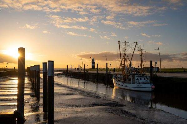 Kutterhafen am Abend