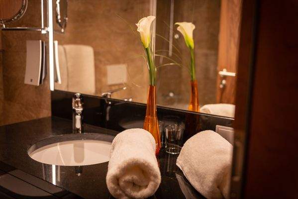 Badezimmer, Extra Power Dusche, Fußbodenheizung