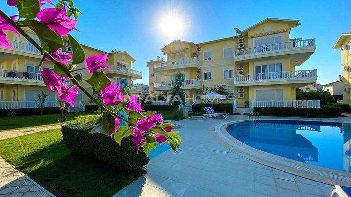 Flat in a Complex Near Golf Courses in Belek Antalya