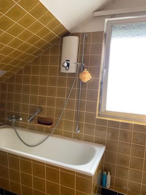 Ansicht Badezimmer im OG
