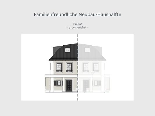 Familienfreundliche Neubau-Haushälfte