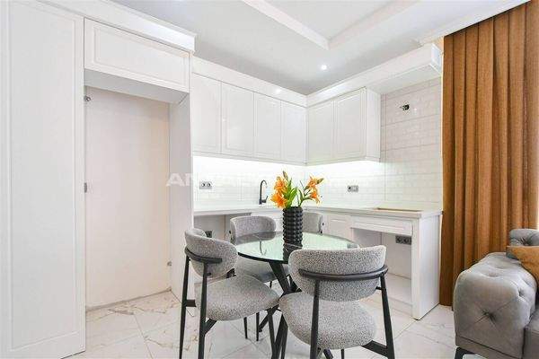 New build Properties with Sea View in a Complex in Alanya