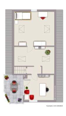 Grundriss Dachgeschoss