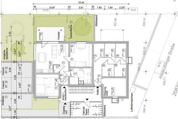 Grundriss Untergeschoss