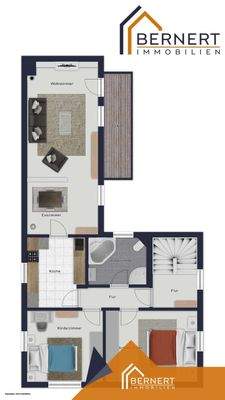 Grundriss visualisiert