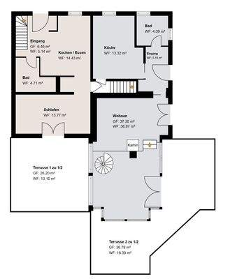 Grundriss Erdgeschoss