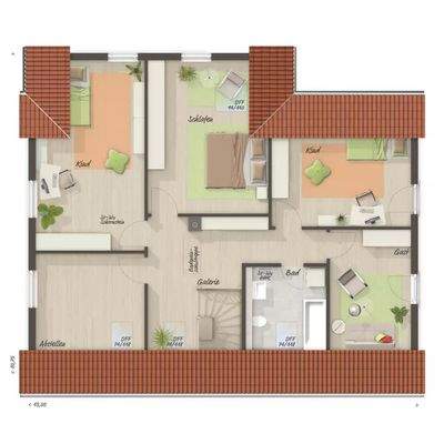 Grundriss individuell planbar