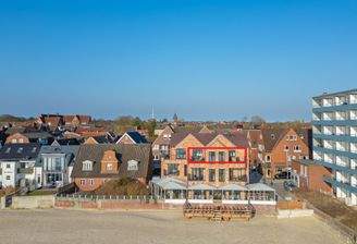 Sandwall Luftbild Strand WE 3