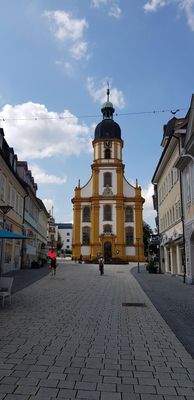 Blick in die Fußgängerzone