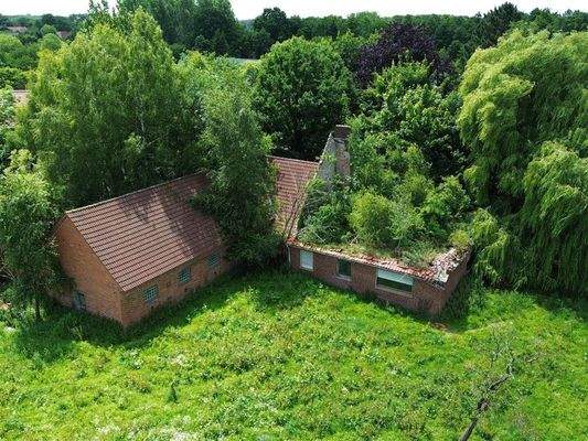 Ansicht Wohnhaus Abriss