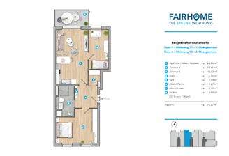 Grundriss Wohnung Nr. 13 